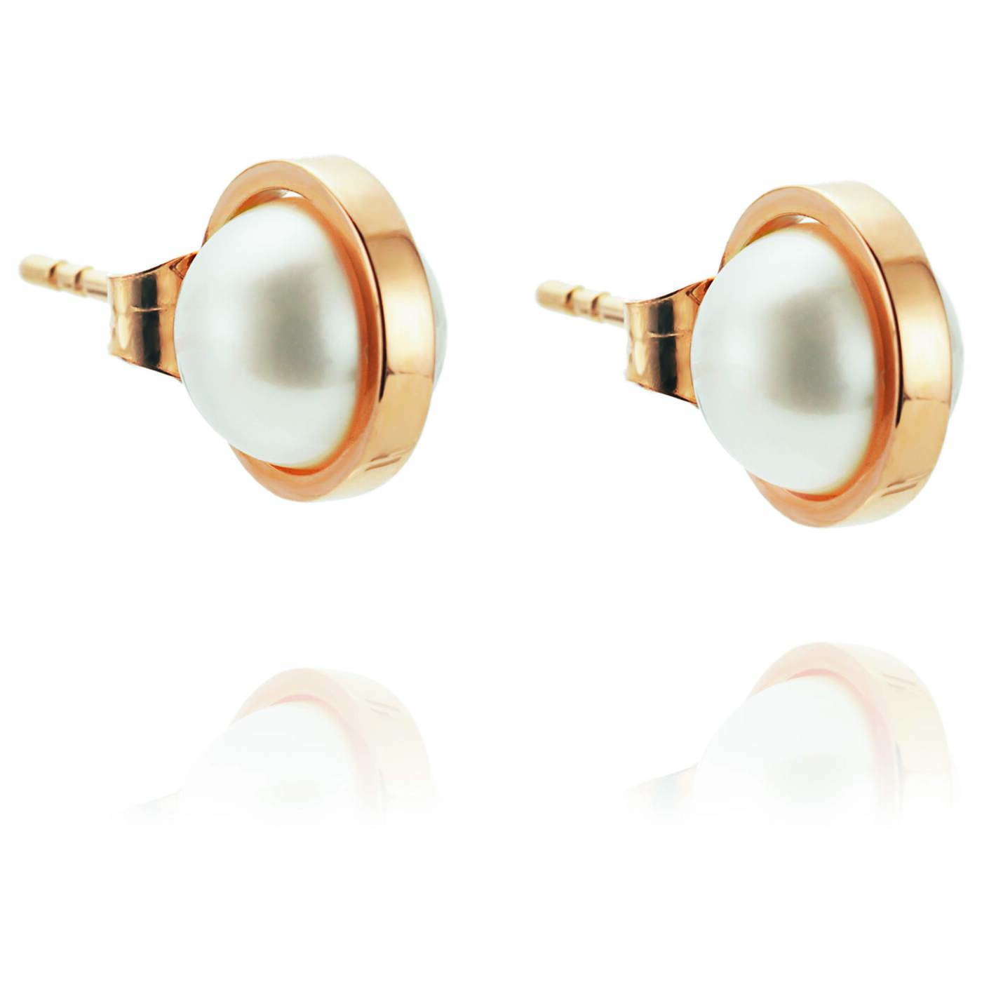 Day Pearl Ohrring Gold