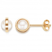 Little Day Pearl Ohrring Gold