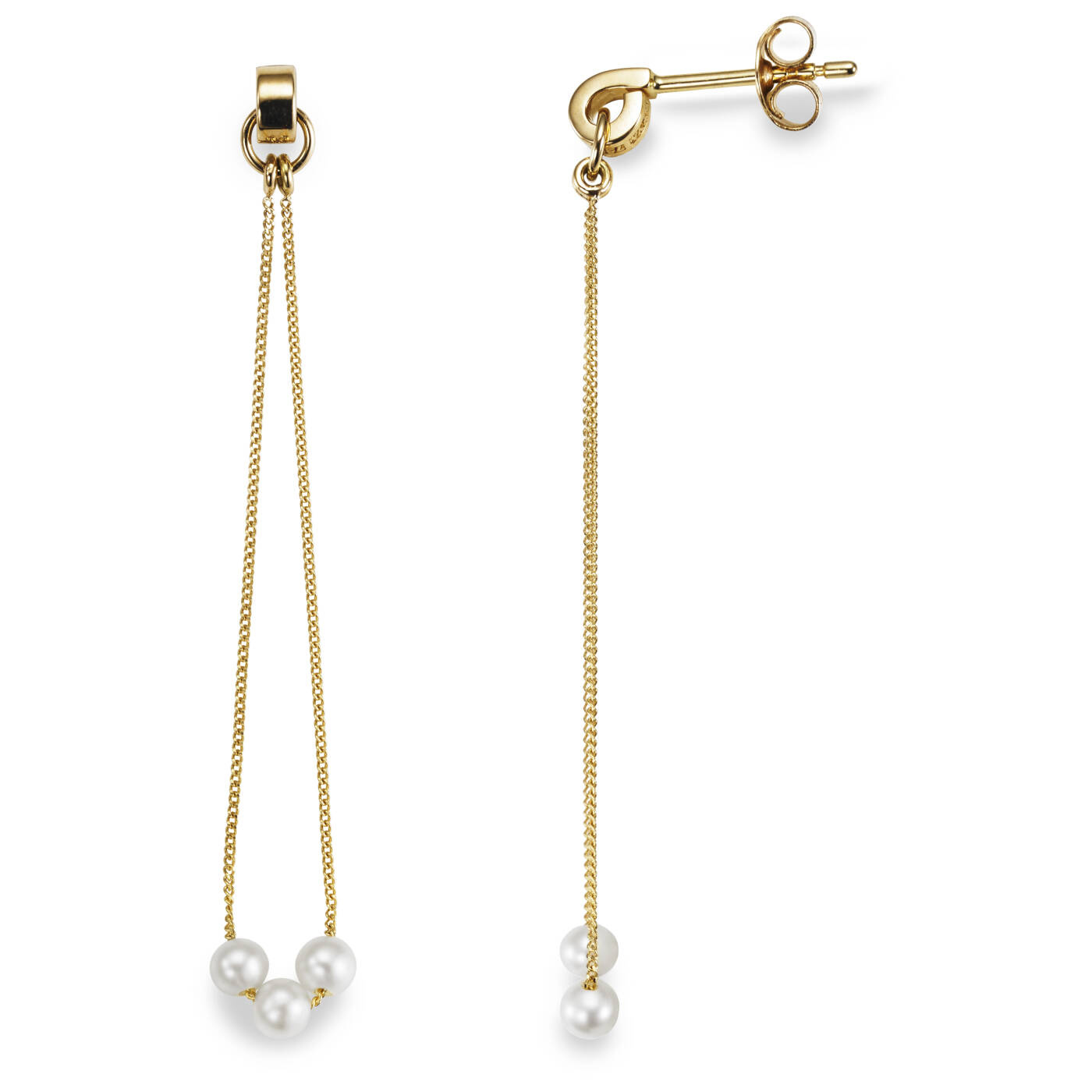 My Little Pearl Ohrring Gold