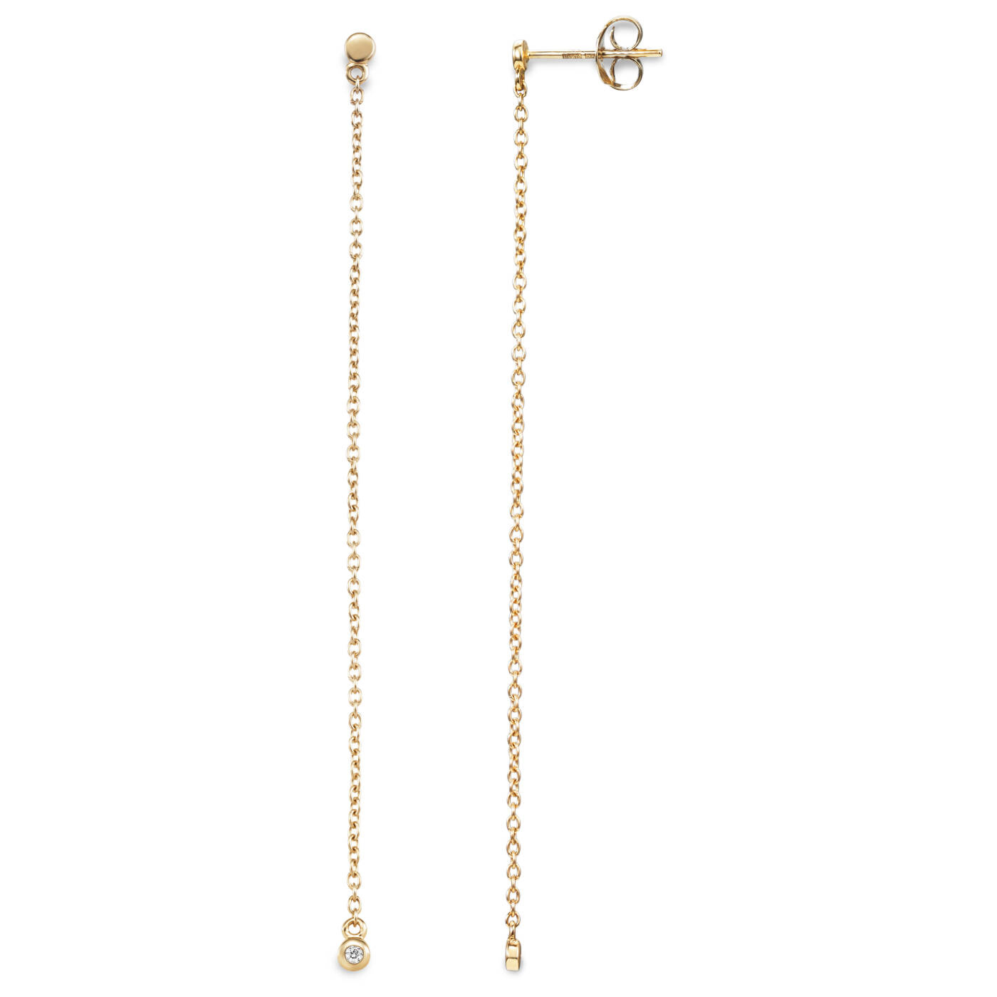 My First Diamond Ohrring Gold