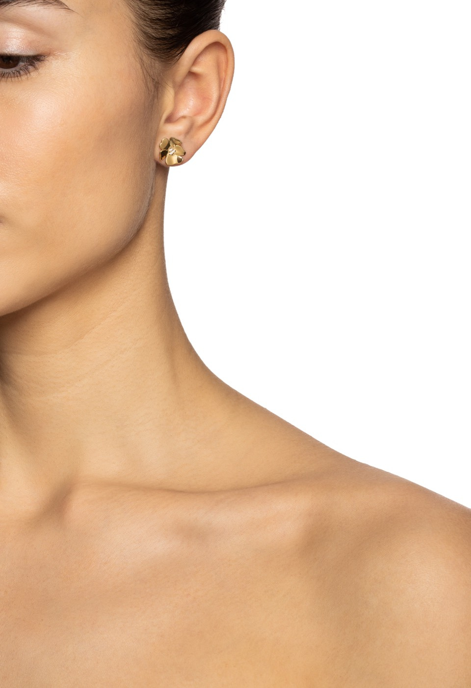 Violet & Stars Ohrring Gold