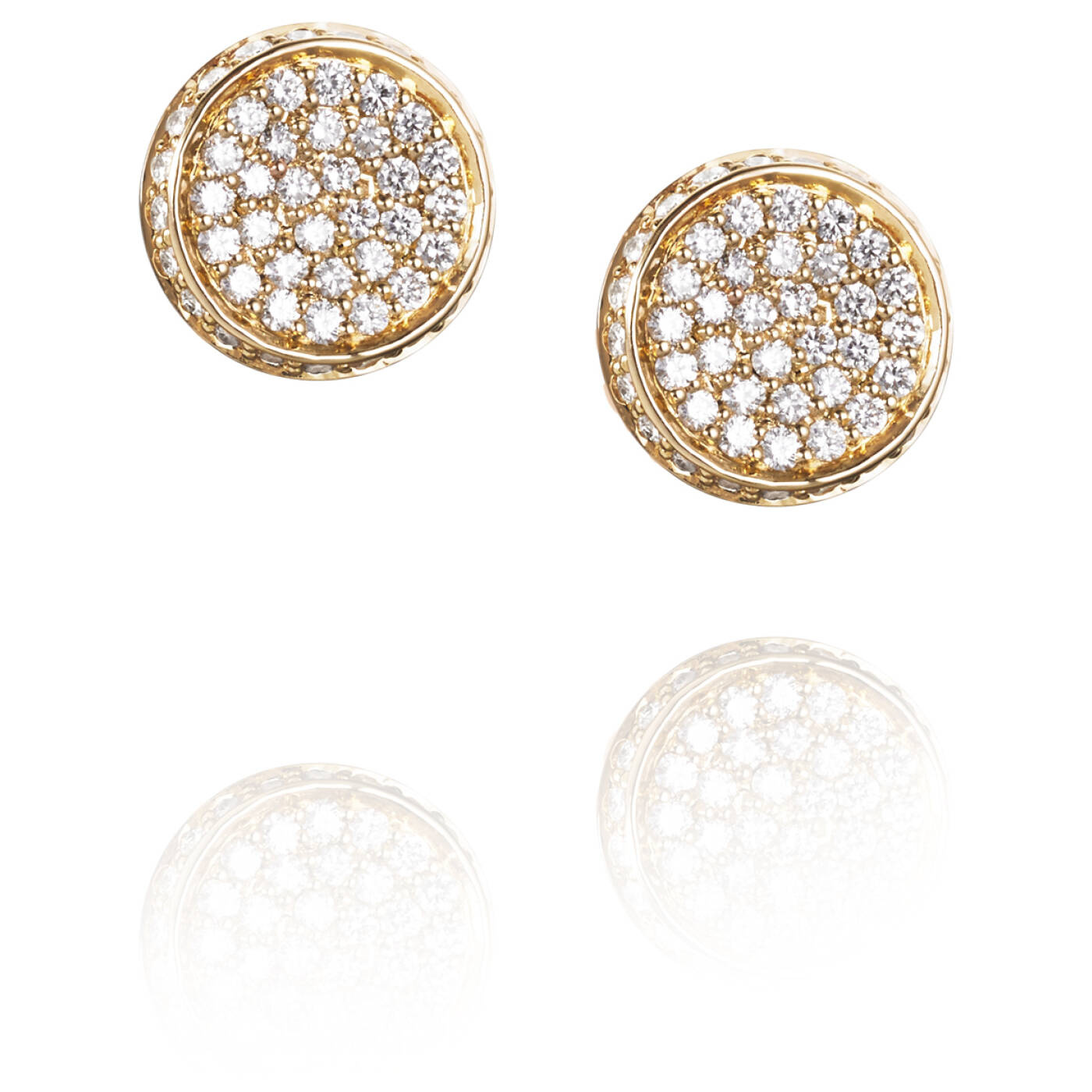 Love Bowl Mini & Stars Ohrring Gold