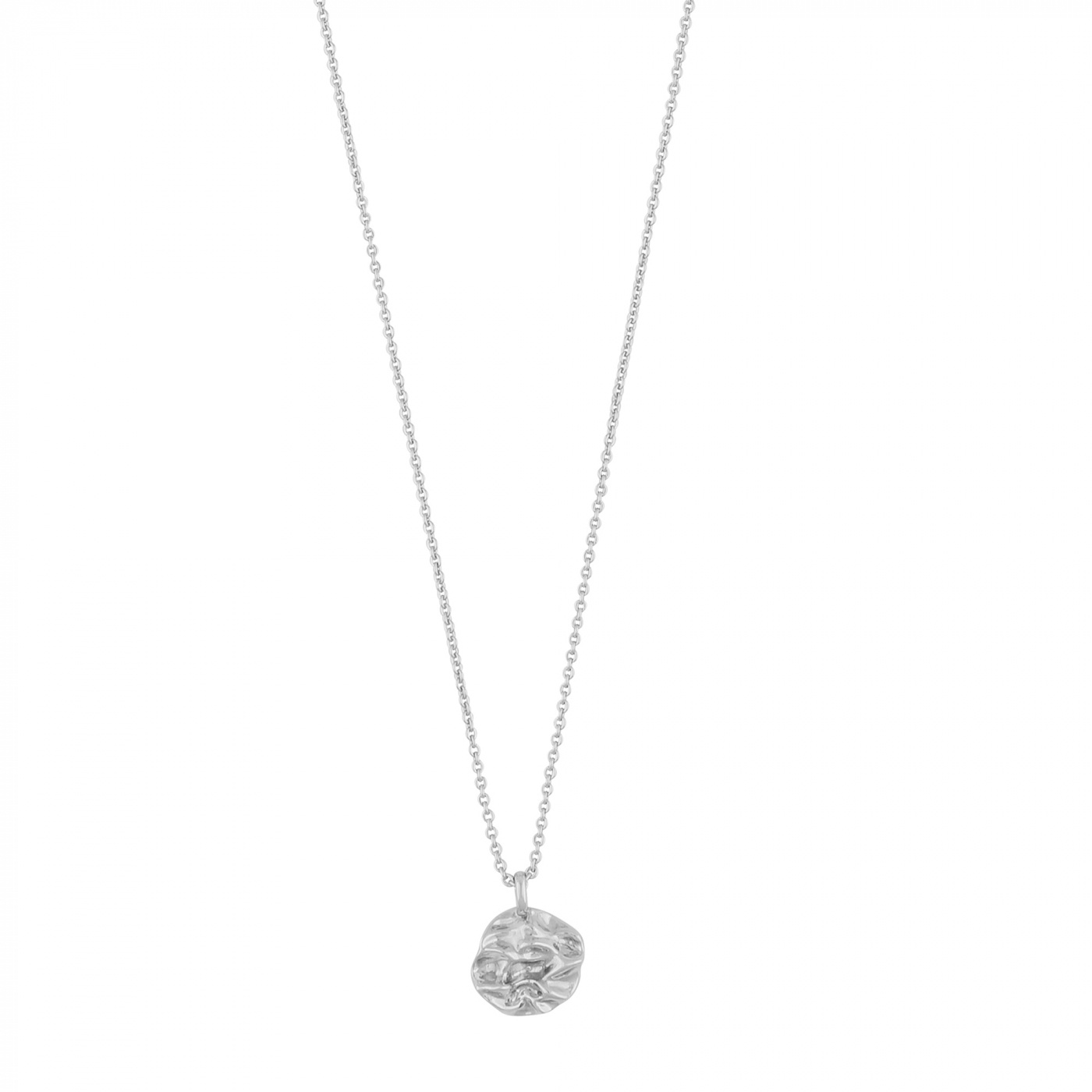 Oz pendant neck 45 plain Silber-45 cm