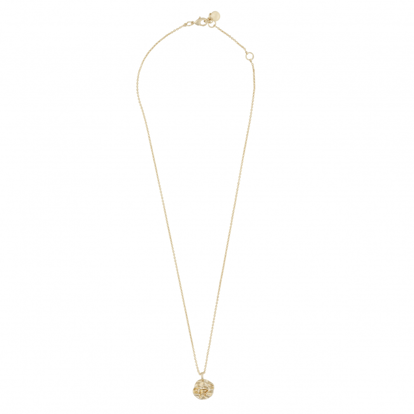 Oz pendant neck 45 plain Gold-45 cm