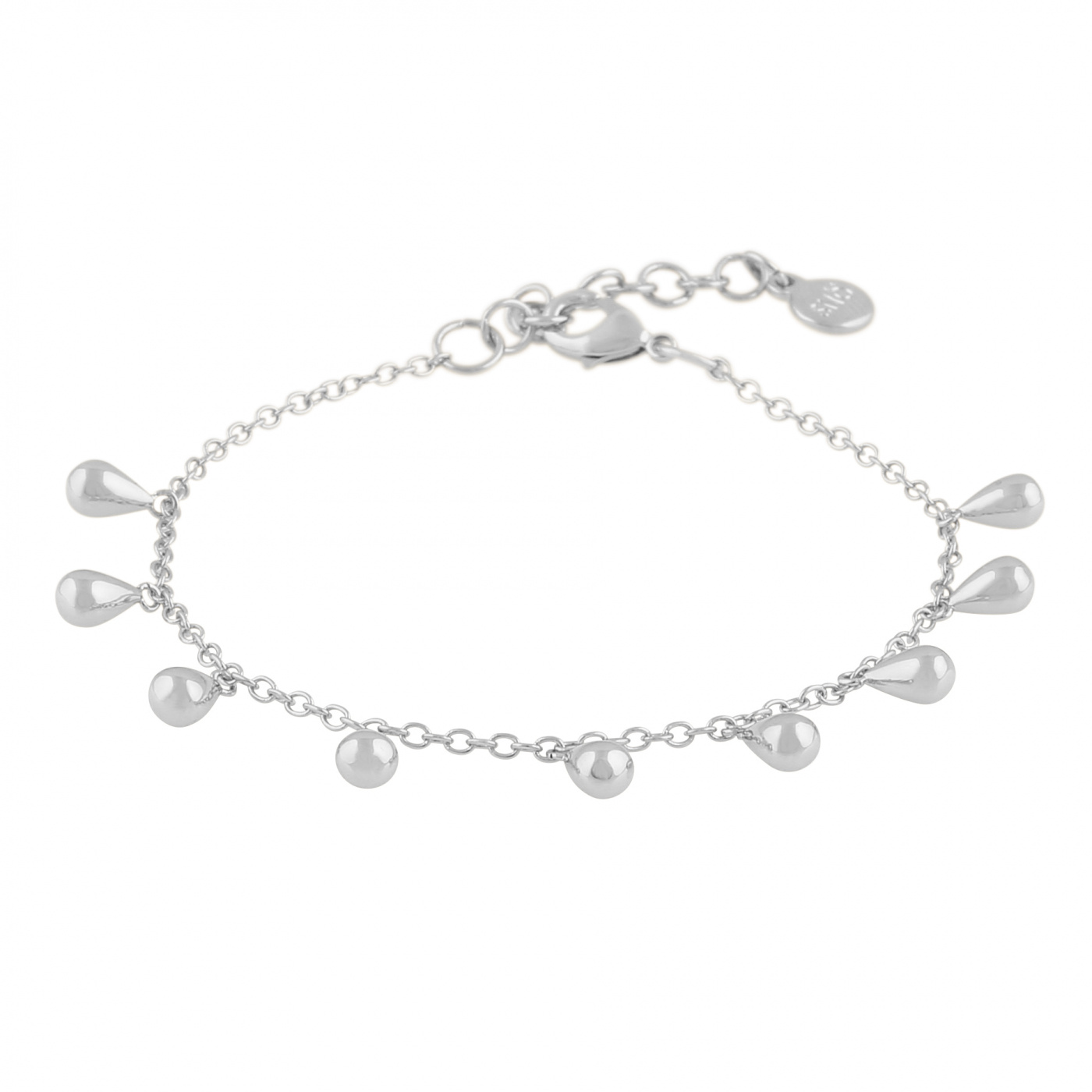Gina charm brace Silber