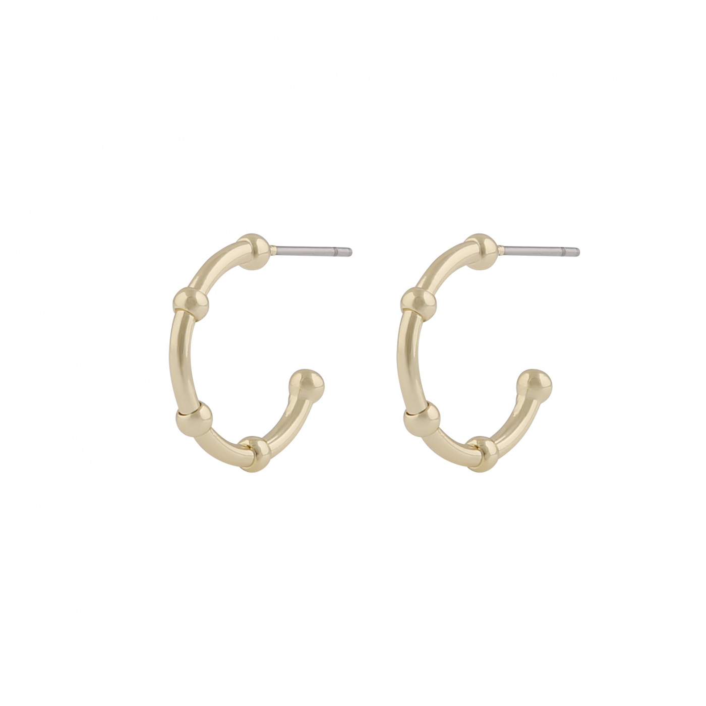 Gina small oval ear Gold