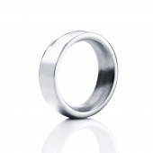 Big Oval Ring Silber
