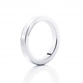 Half Round Ring Silber