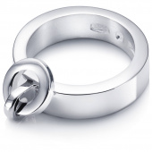 Ring Around Ring Silber