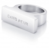 Funky - Sans Peur Ring Silber