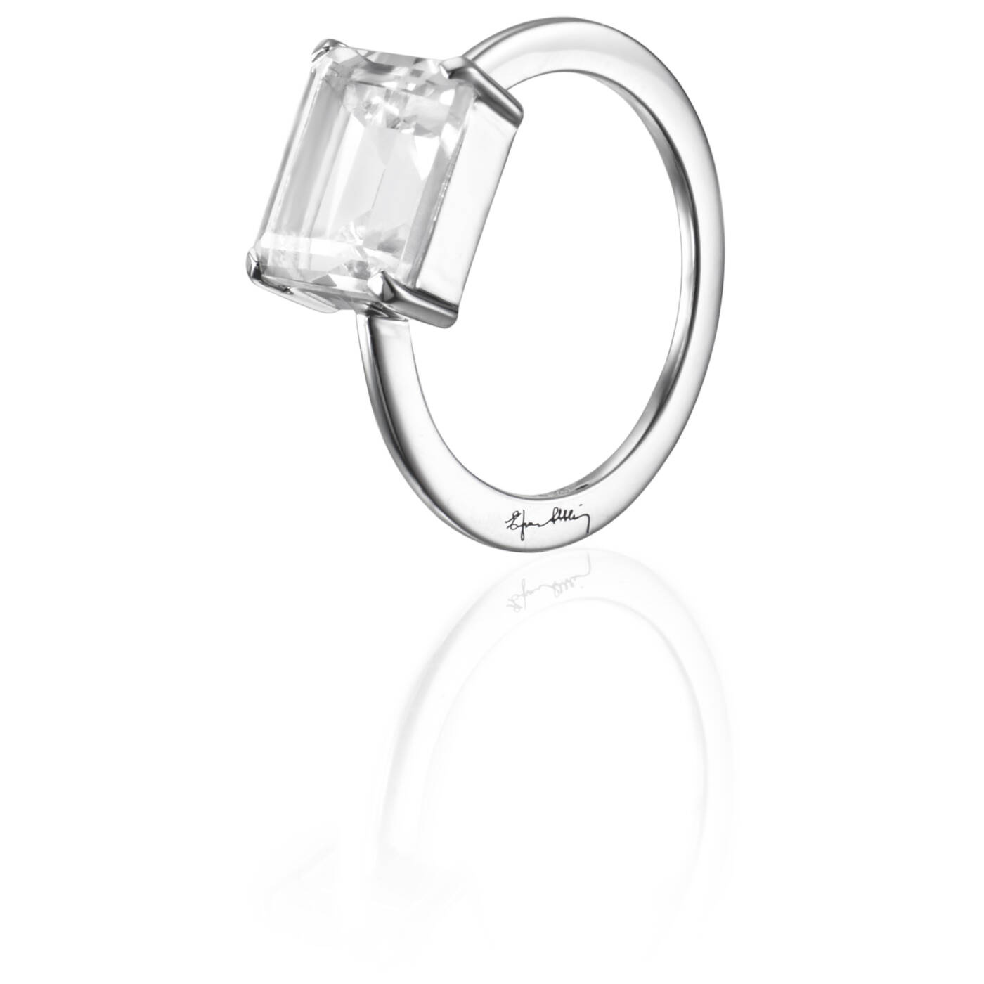A Clear Dream Ring Silber