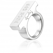 Funky & Stars - Paparazzi Ring Silber