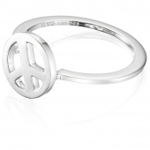 Peace Ring Silber