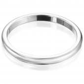 1.01 Days - Two Plain Ring Silber