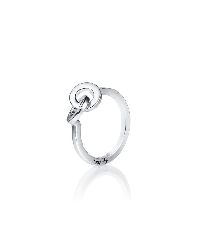 You & Me Ring Silber