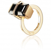Bend Over - Onyx Ring Gold
