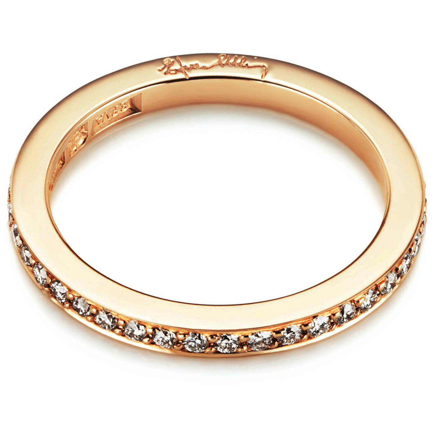 Stars & Signature Thin Ring Gold