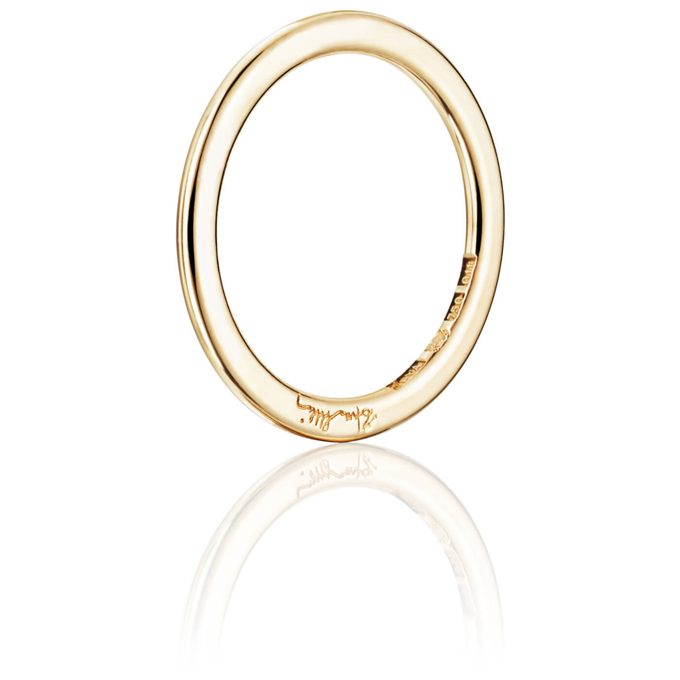 Love Bead Band Ring Gold