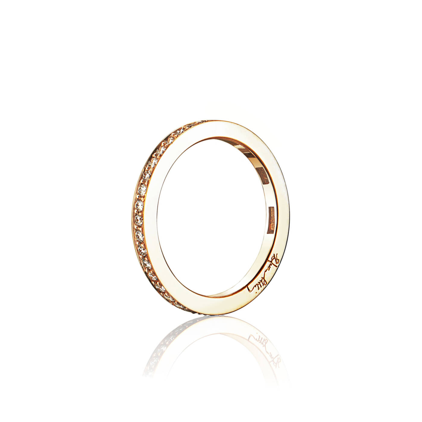 21 Stars & Signature Thin Ring Gold