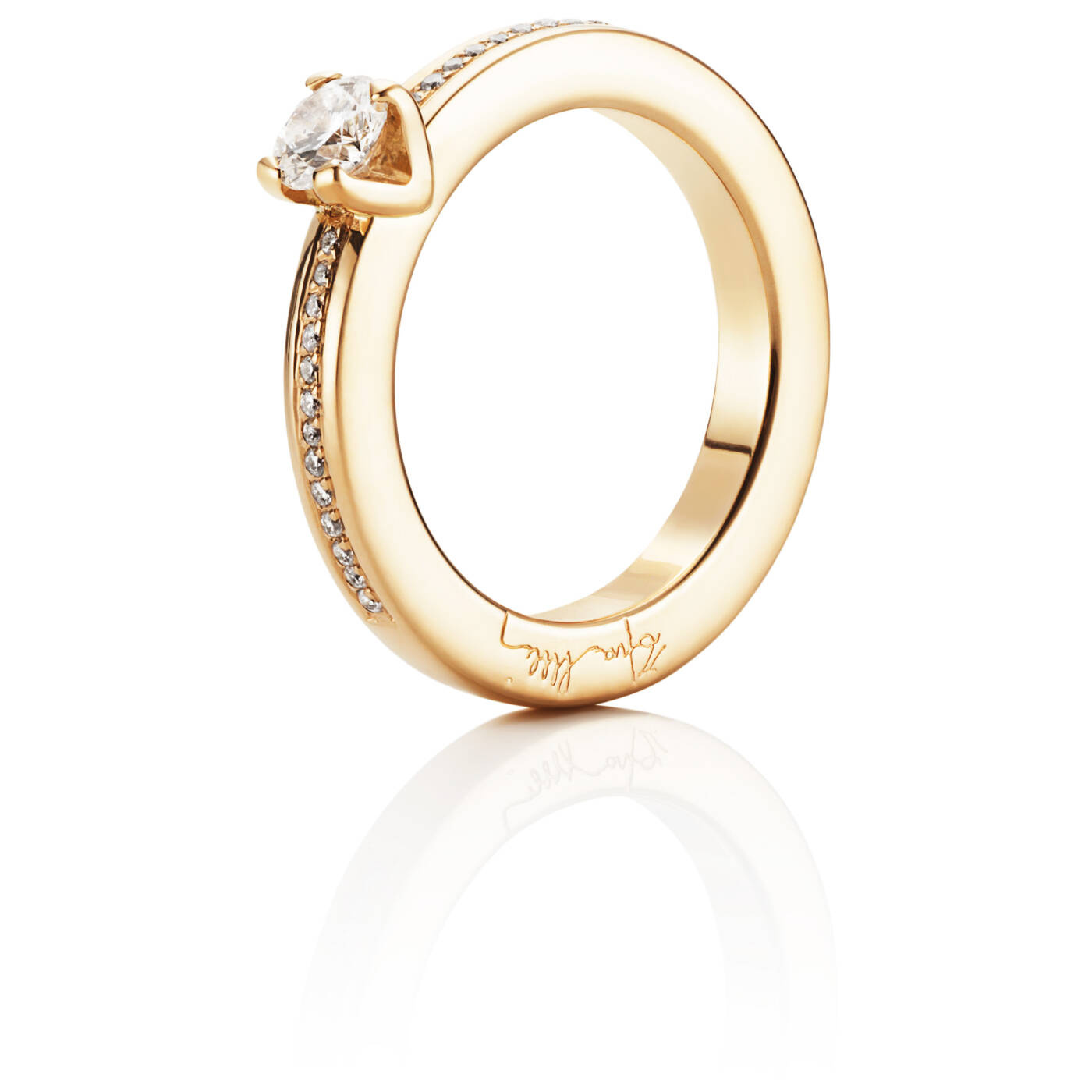 Heart To Heart 0.50 ct diamant Ring Gold
