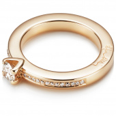 Heart To Heart 0.50 ct diamant Ring Gold