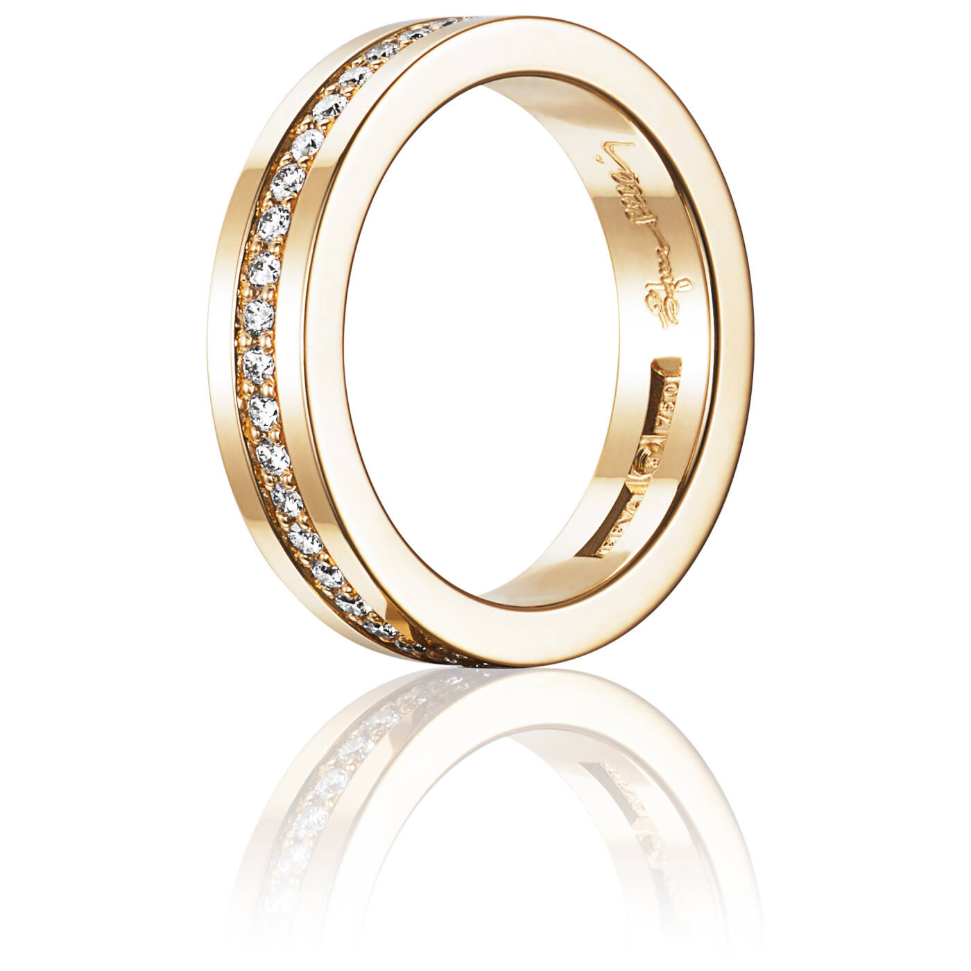 4½ & Stars Ring Gold