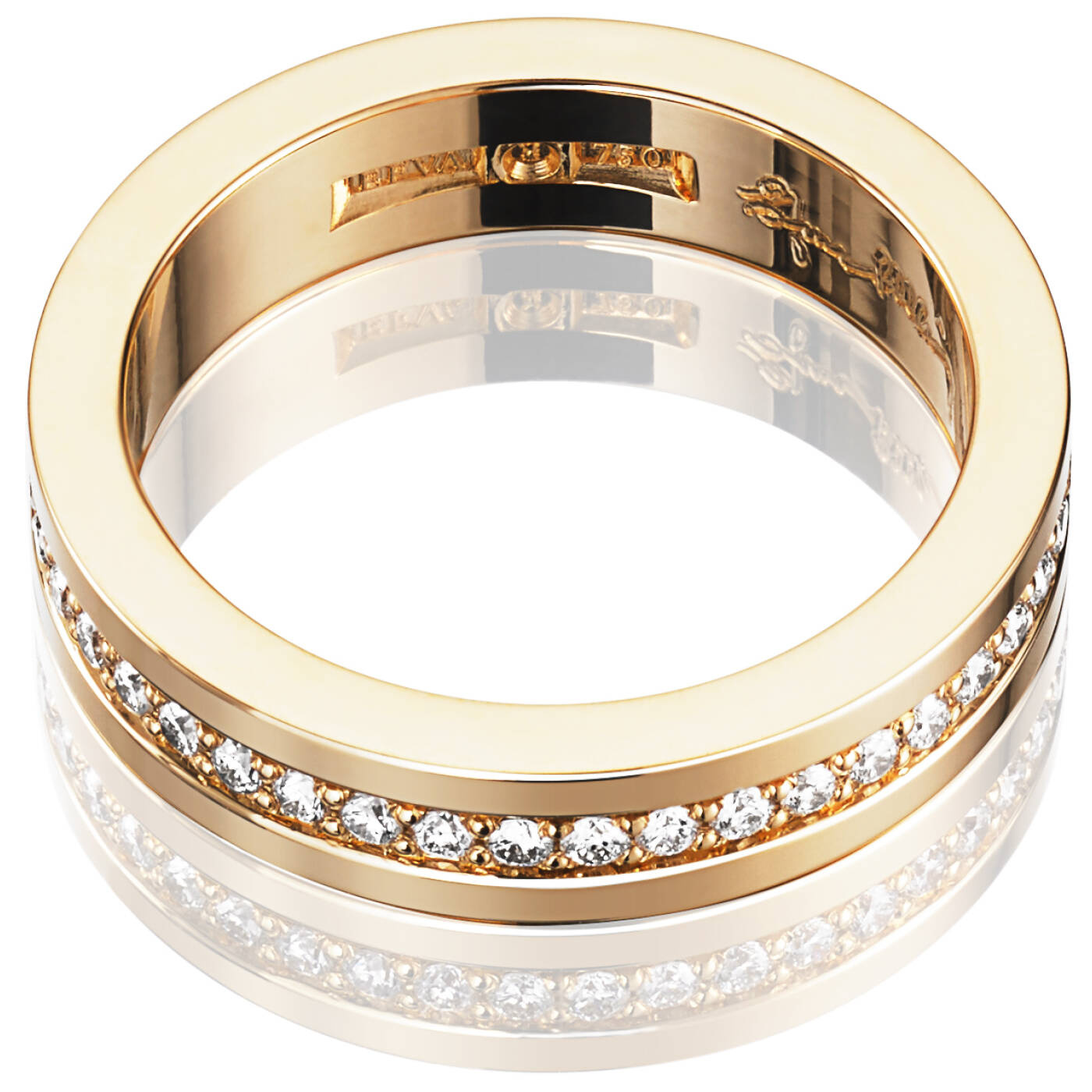 4½ & Stars Ring Gold