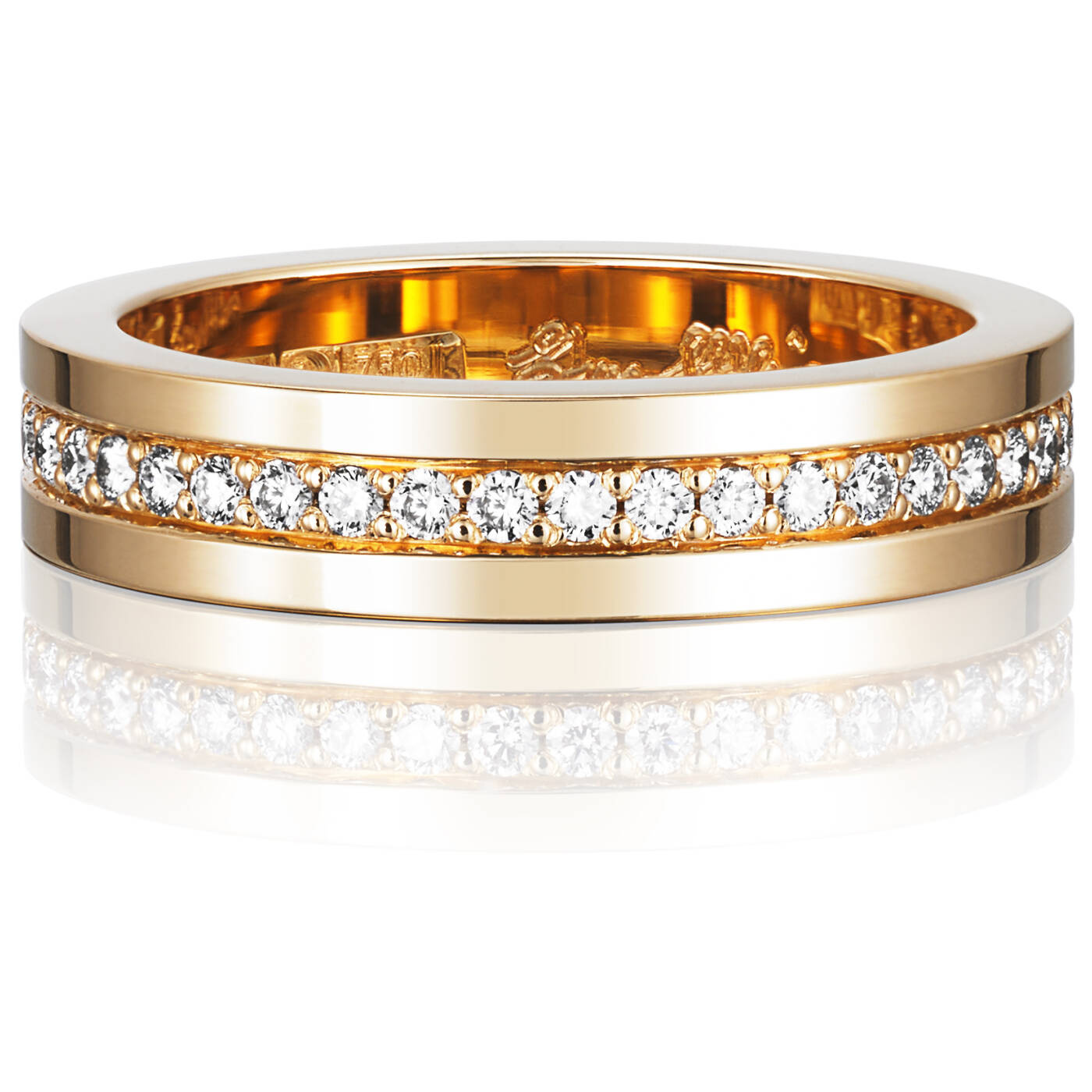 4½ & Stars Ring Gold