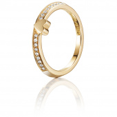 Paramour Love Thin Ring Gold