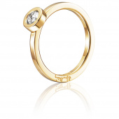 The Wedding Thin 0.30 ct diamant Ring Gold