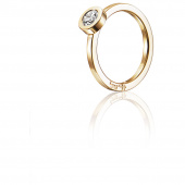 The Wedding Thin 0.40 ct diamant Ring Gold