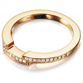 Deco Thin 1500 mm Ring Gold