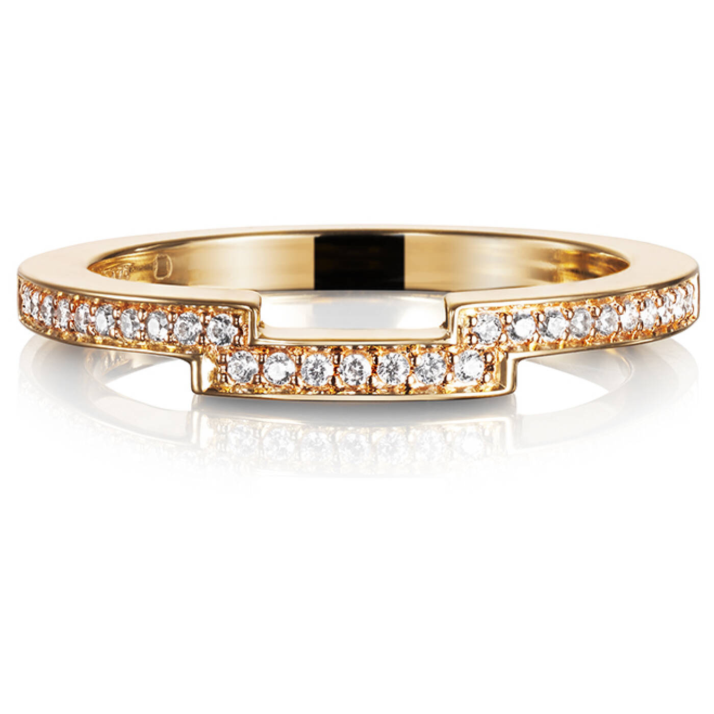 Deco Thin 1500 mm Ring Gold