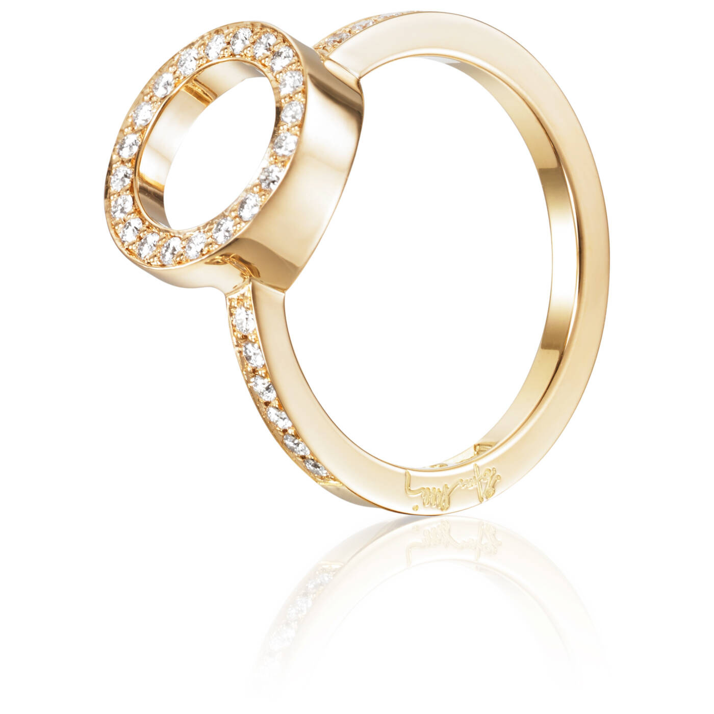Circle Of Love II Ring Gold