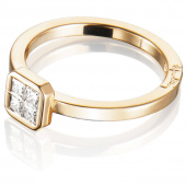 4 Love 0.20 ct diamant Ring Gold