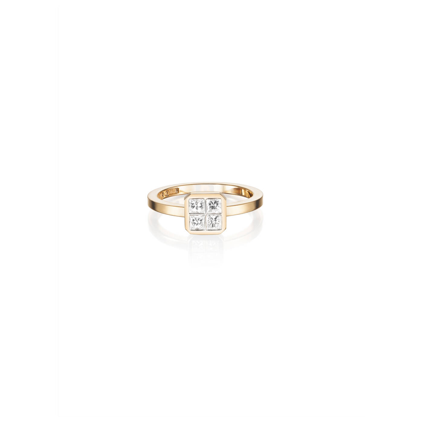 4 Love 0.40 ct diamant Ring Gold