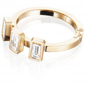 Baguette Wedding 0.60 ct diamant Ring Gold
