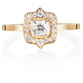 The Mrs 0.30 ct diamant Ring Gold