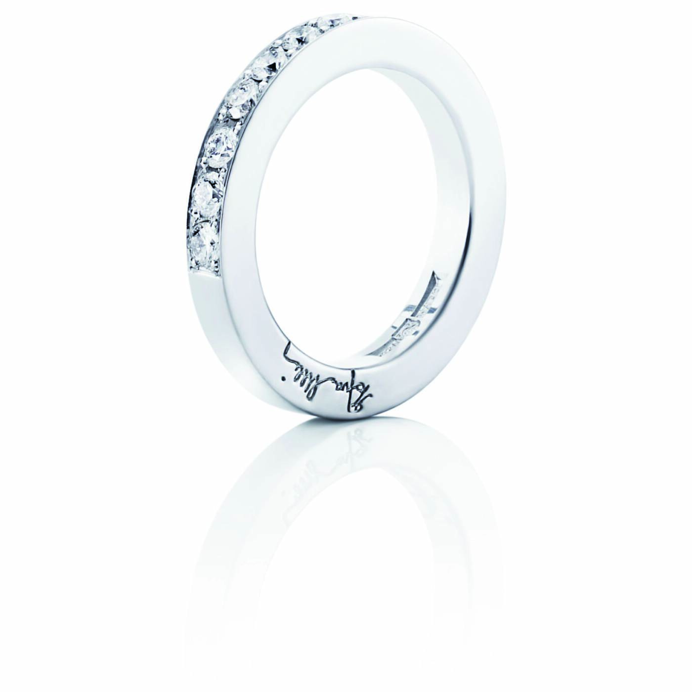 7 Stars & Signature Ring Weißgold