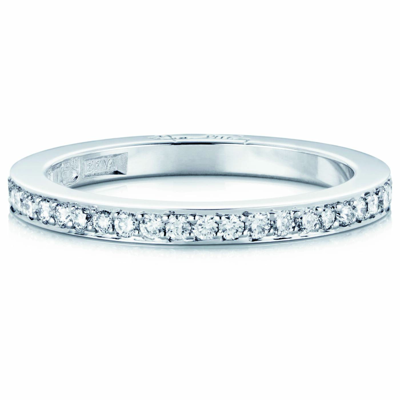 Stars & Signature Thin Ring Weißgold