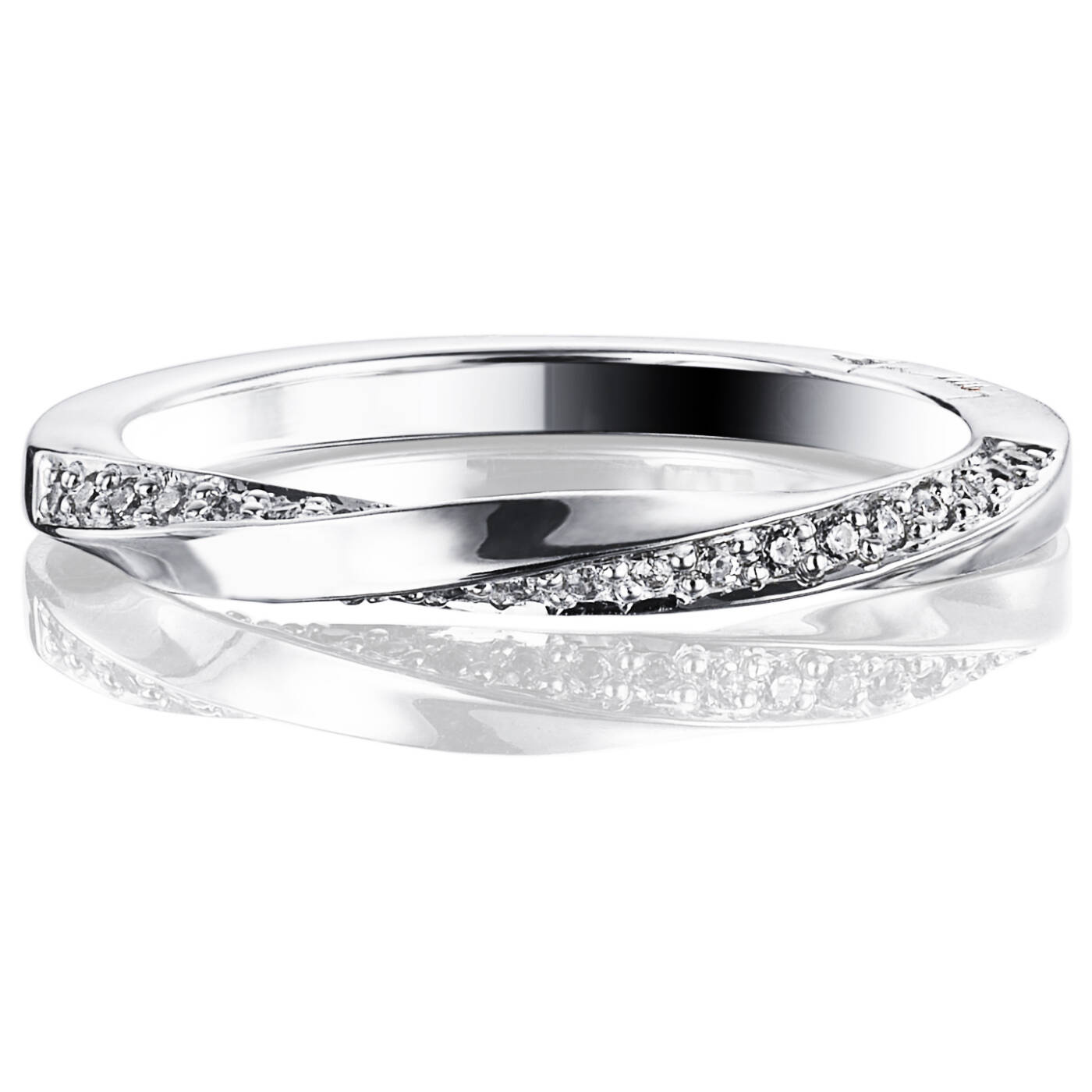 Viking & Stars Ring Weißgold