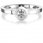 The Wedding Thin 0.30 ct diamant Ring Weißgold