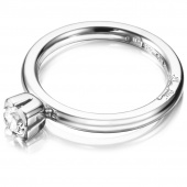 Love Bead Wedding 0.30 ct diamant Ring Weißgold
