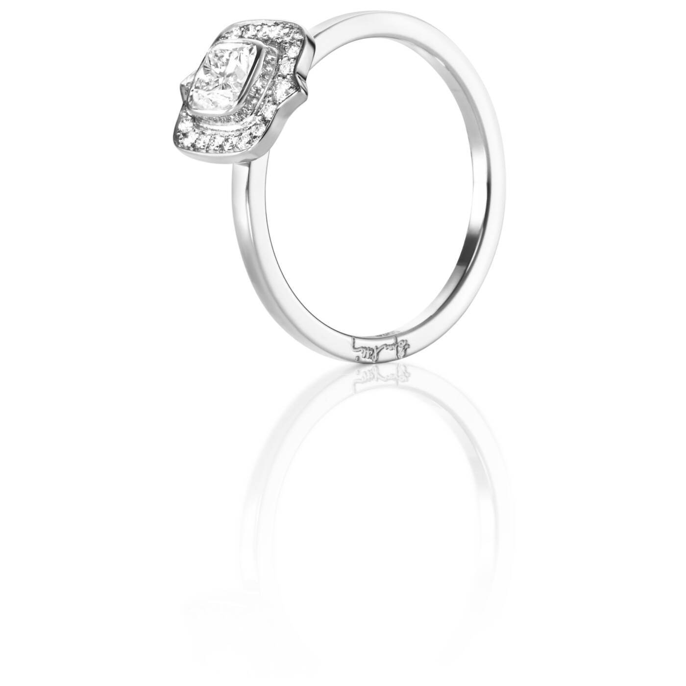 The Mrs 0.50 ct diamant Ring Weißgold