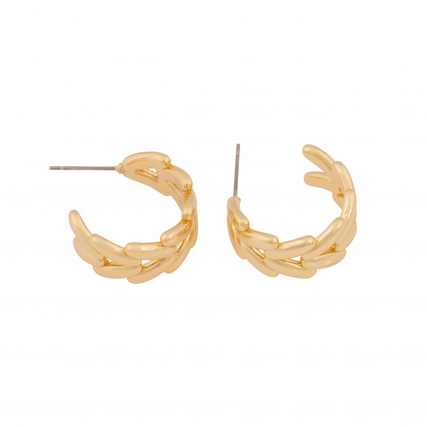 Liddy big pin Earring Gold