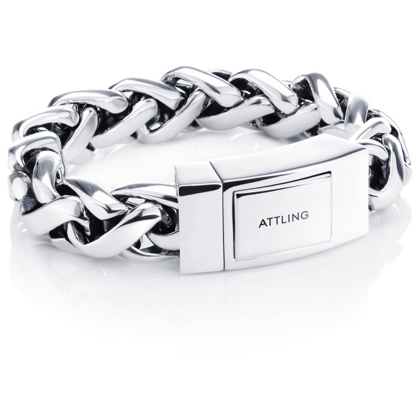 Mojo Wide Brace Armbänder Silber