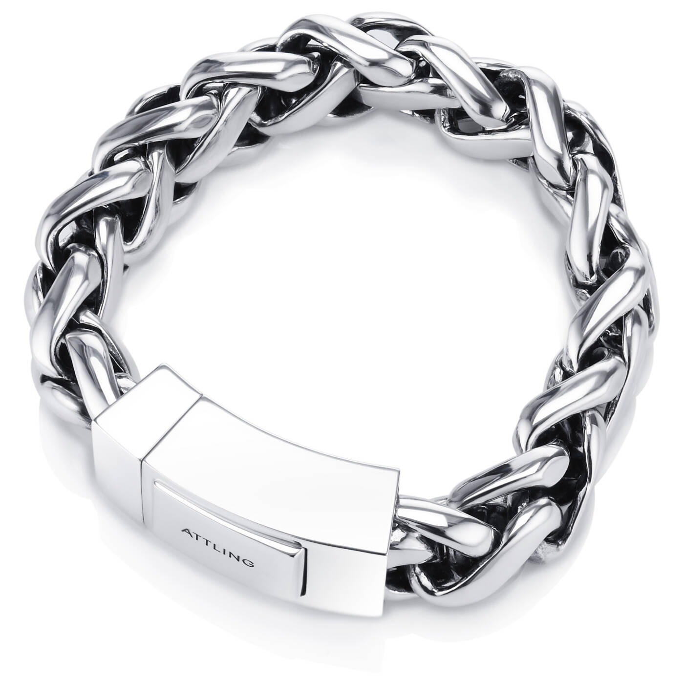 Mojo Wide Brace Armbänder Silber