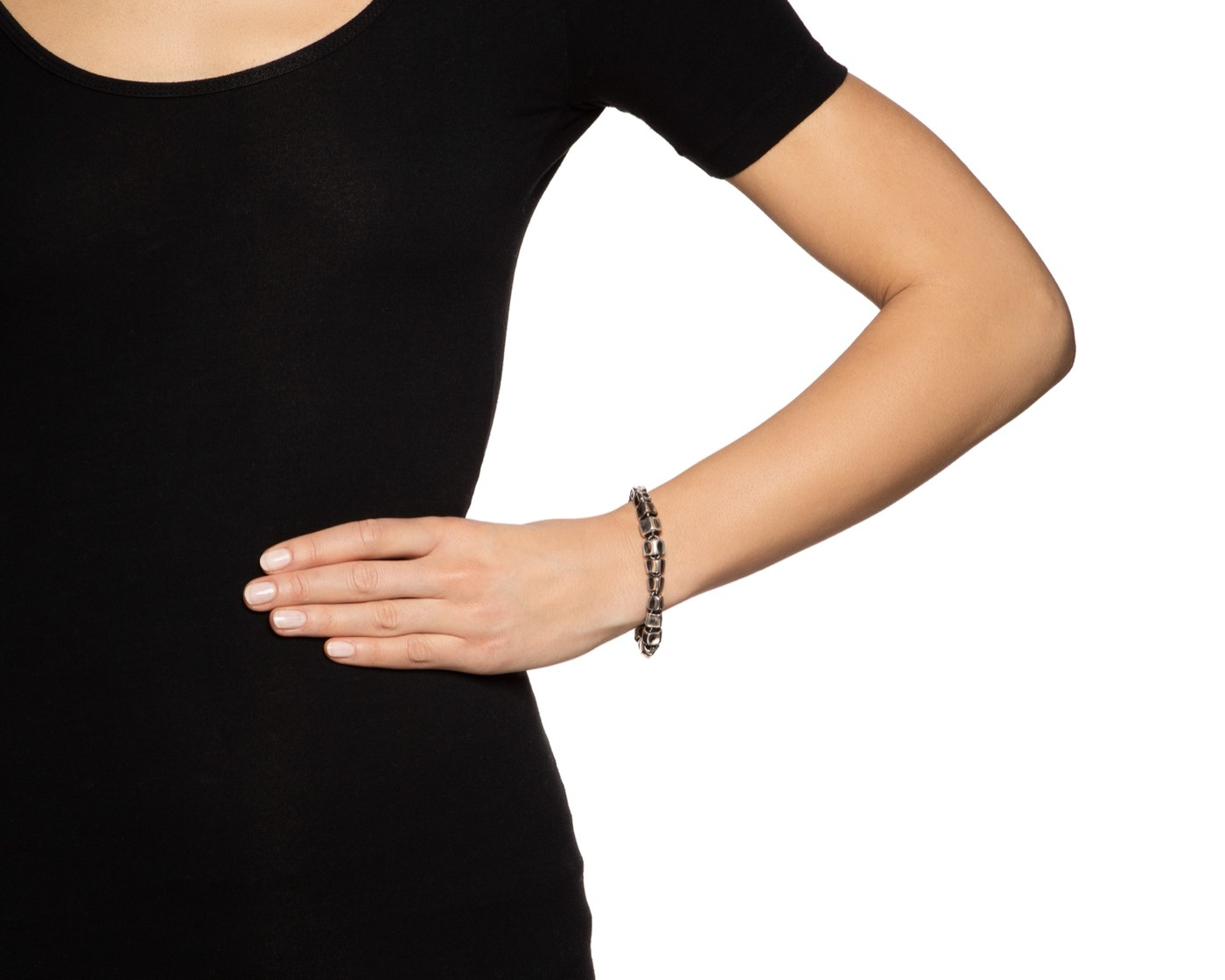 Spine Brace Armbänder Silber