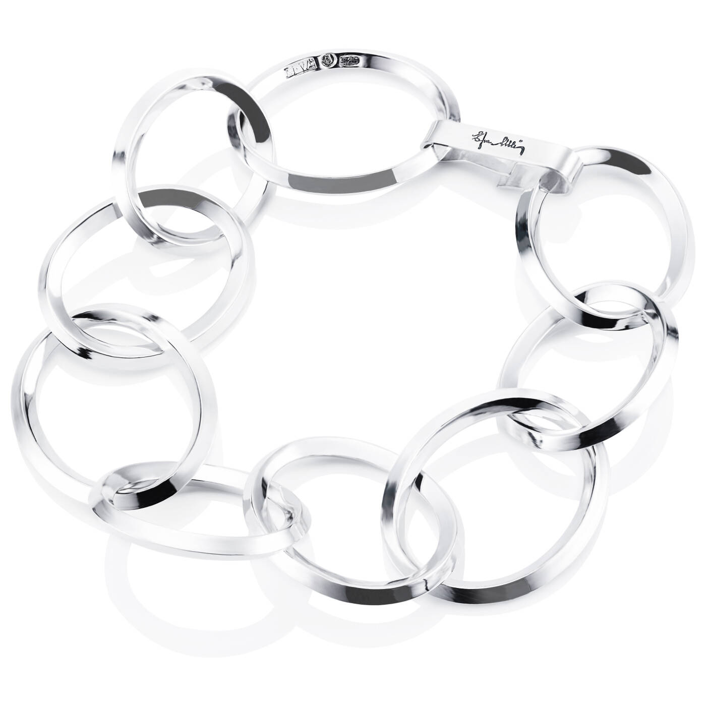 Chain Reaction Armbänder Silber
