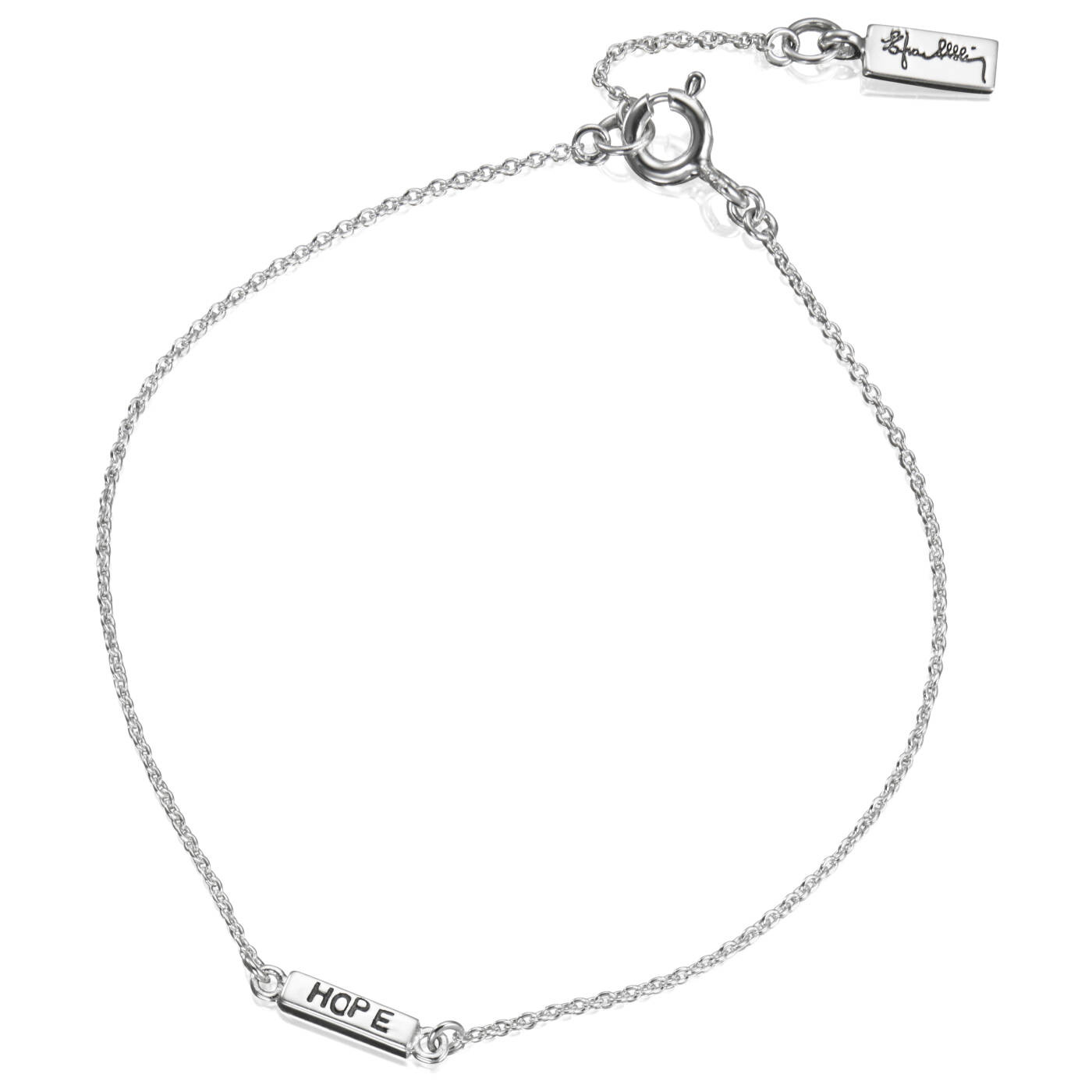 Mini Me Hope Armbänder Silber 17-19 cm